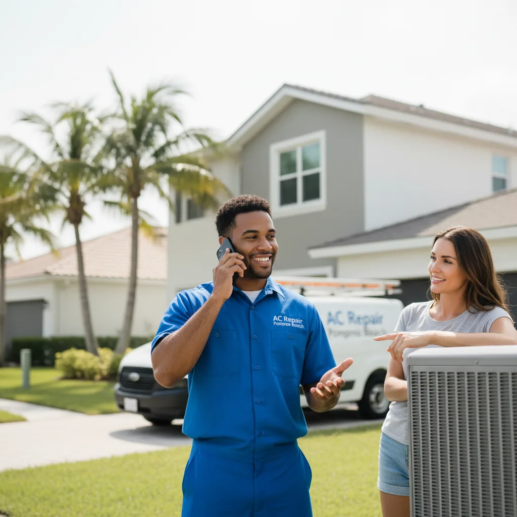 AC Repair Pompano Beach customer support in Battleboro